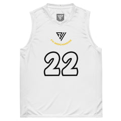 Recycled unisex basketball jersey