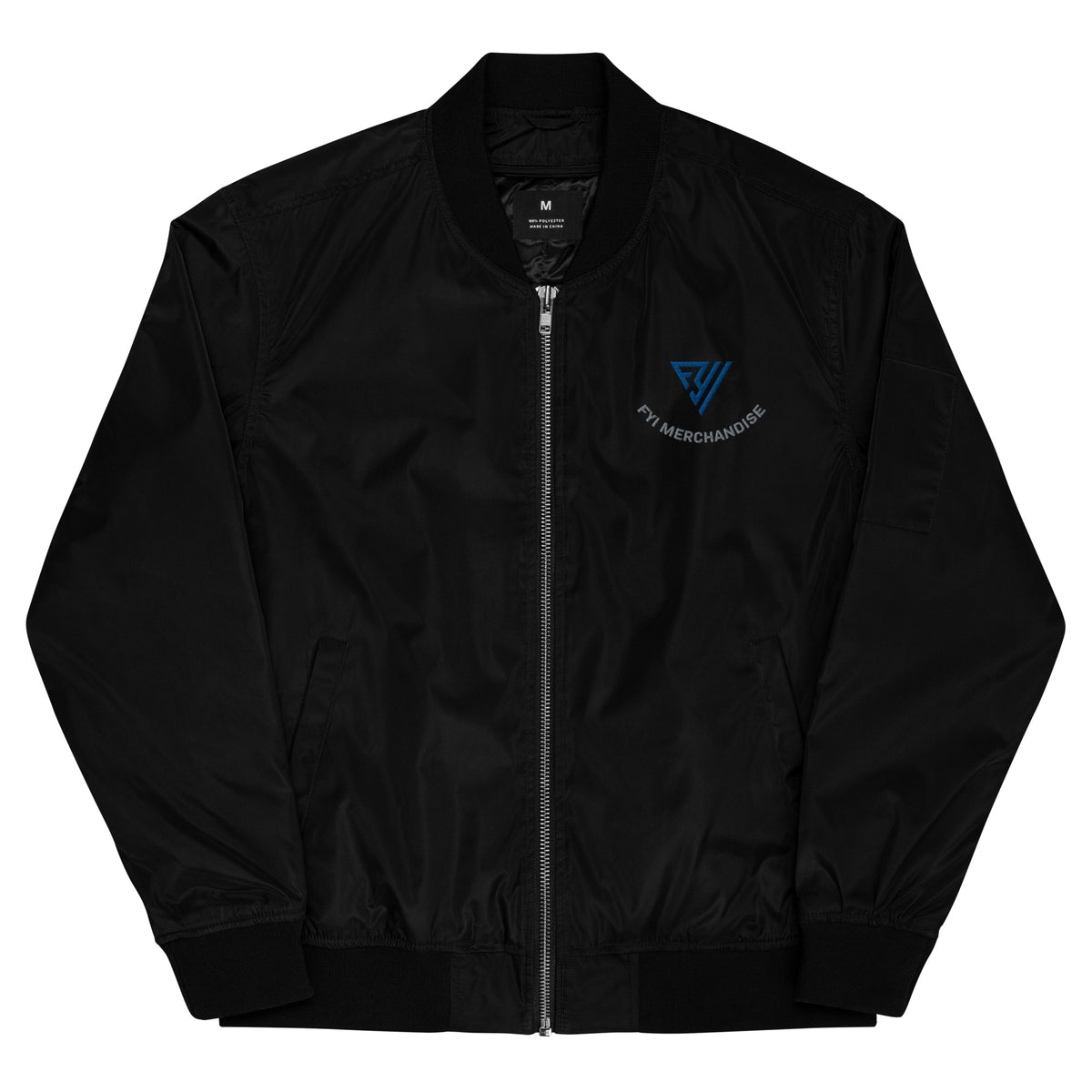 Premium recycled bomber jacket