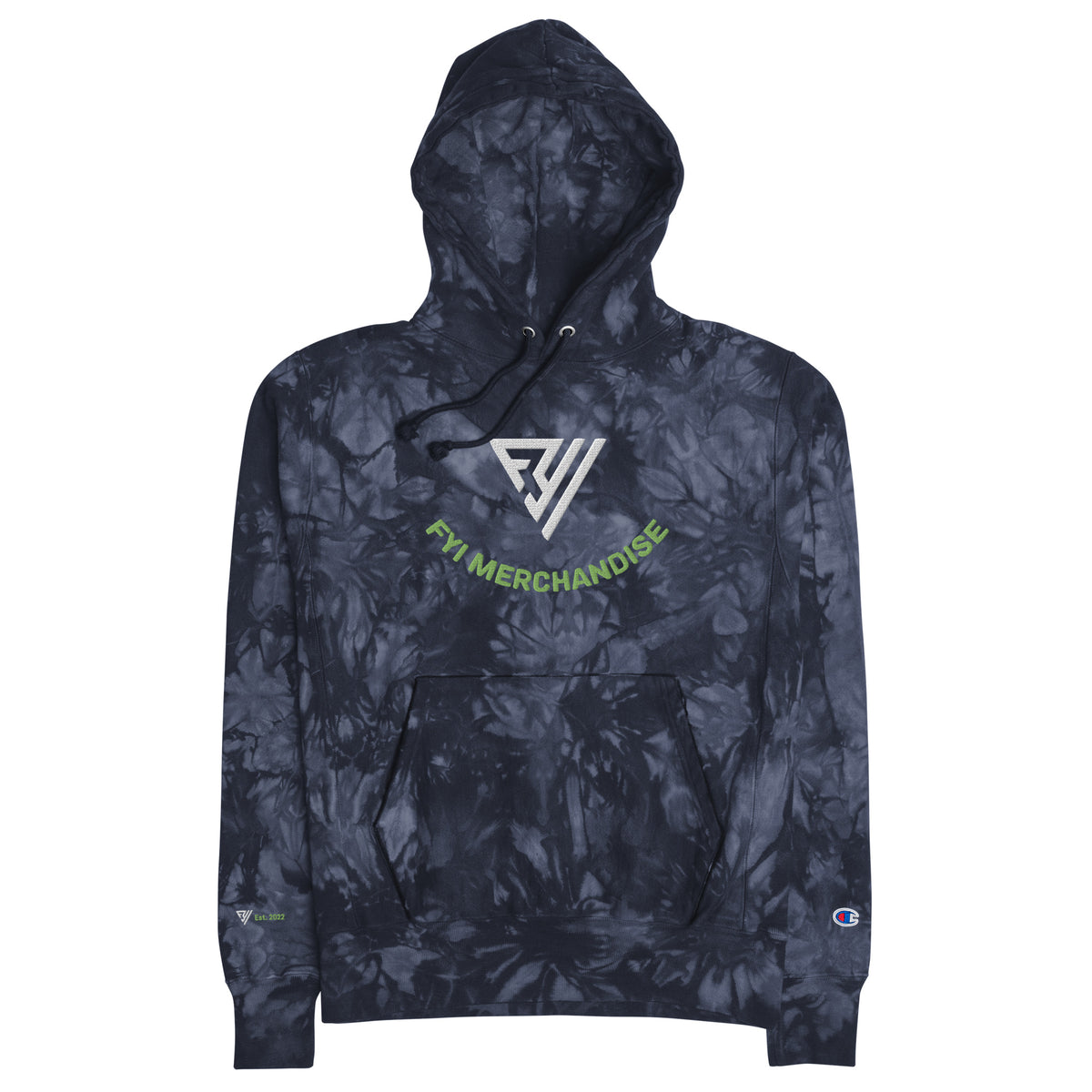 Unisex Champion tie-dye hoodie