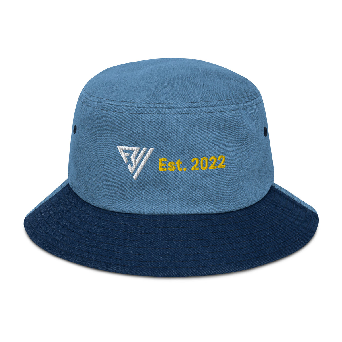 Denim bucket hat